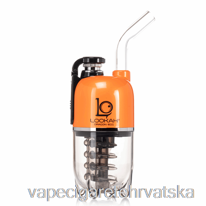 Vape Hrvatska Lookah Dragon Egg E-rig Vapor Kit Narančasta